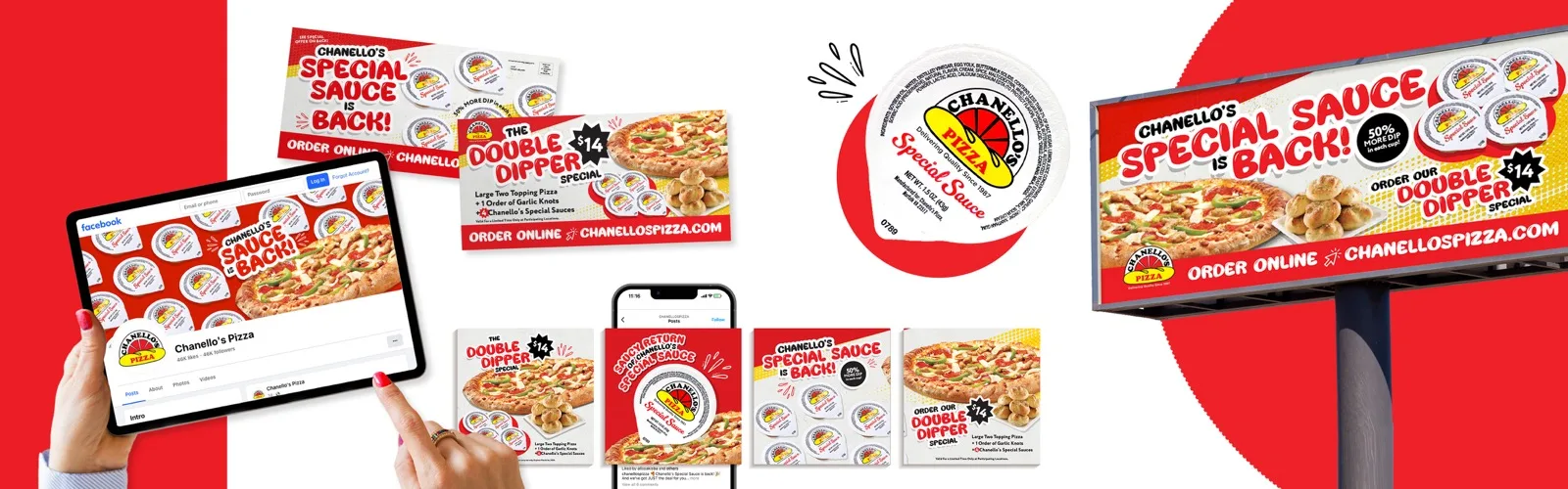 Chanello's Special Sauce Campaign