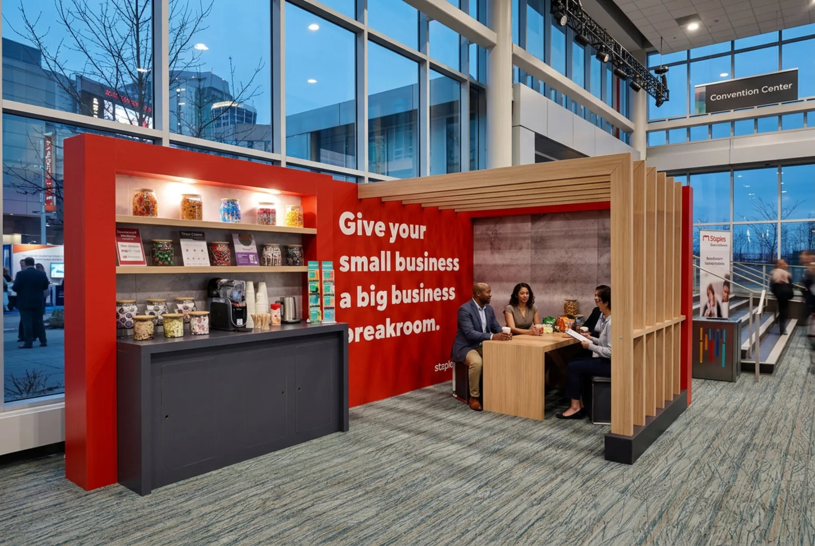 Staples Retailer Conference Pop-Up